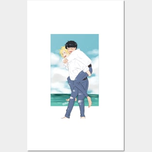 Banana Fish - Ash and Eiji in Cape Cod Posters and Art